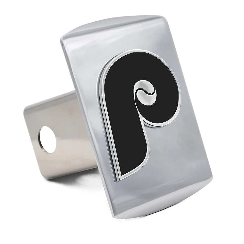 WinCraft Philadelphia Phillies Premium Metal Chrome Hitch Cover