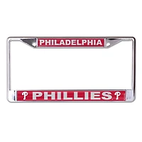 WinCraft Philadelphia Phillies Secondary Logo S/L Metal License Plate Frame