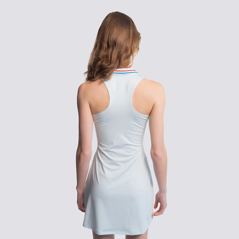 Women's Lusso  Light Blue Philadelphia Phillies Celeste V-Neck Dress