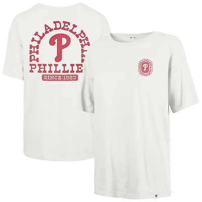 Women's '47 Natural Philadelphia Phillies Back Canyon Sadie T-Shirt