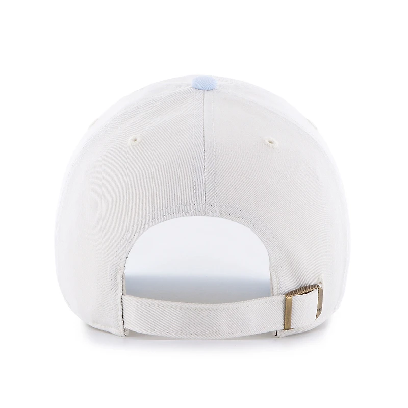 Women's '47 White/Light Blue Philadelphia Phillies Gelato Two-Tone Clean Up Adjustable Hat