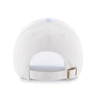 Women's '47 White/Light Blue Philadelphia Phillies Gelato Two-Tone Clean Up Adjustable Hat