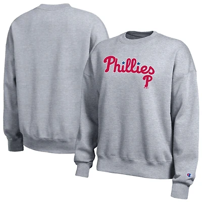 Sweat-shirt Champion rouge Philadelphia Phillies All-Star pour femmes
