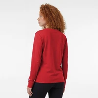 T-shirt à manches longues Champion rouge Philadelphia Phillies pour femmes