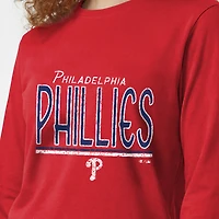 Women's Champion  Red Philadelphia Phillies Long Sleeve T-Shirt