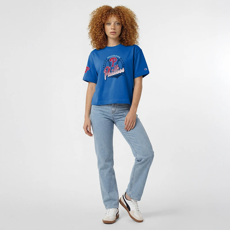 T-shirt All-Star Royal Philadelphia Phillies pour femmes