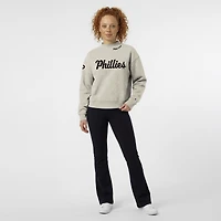 Women's Champion Stone Philadelphia Phillies Triumph Tri-Blend Sweatshirt