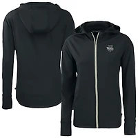 Sweat à capuche zippé entièrement recyclé Daybreak Eco pour femme, noir, des Philadelphia Phillies