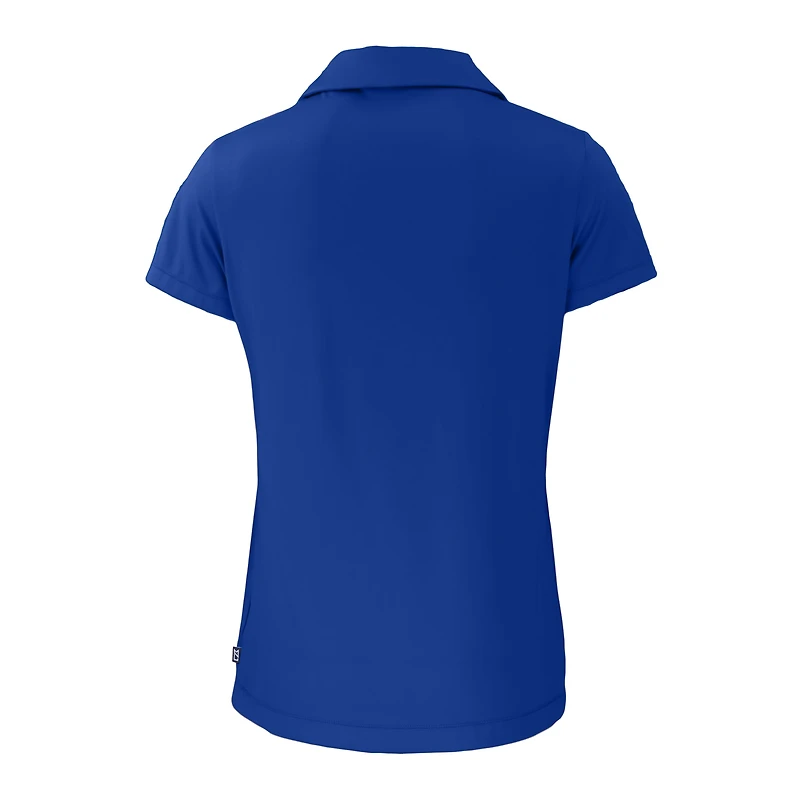 Polo à col en V recyclé Daybreak pour femme Cutter & Buck Royal des Philadelphia Phillies