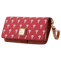 Pochette pour téléphone portable Fey Dooney & Bourke pour femmes des Philadelphia Phillies