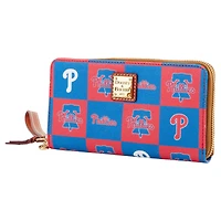 Pochette zippée pour femme Dooney & Bourke Game Day des Philadelphia Phillies
