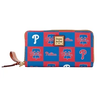 Pochette zippée pour femme Dooney & Bourke Game Day des Philadelphia Phillies