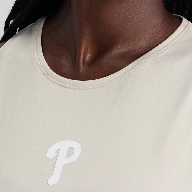 Women's Fanatics Gray Philadelphia Phillies Clutch Tank Top