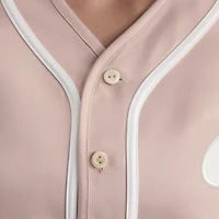 Women's Fanatics Faded Rose Philadelphia Phillies Iconic Full-Button Satin Baseball Top