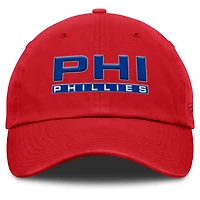 Women's Fanatics Red Philadelphia Phillies Fly Out Adjustable Hat