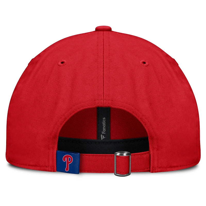 Women's Fanatics Red Philadelphia Phillies Fly Out Adjustable Hat