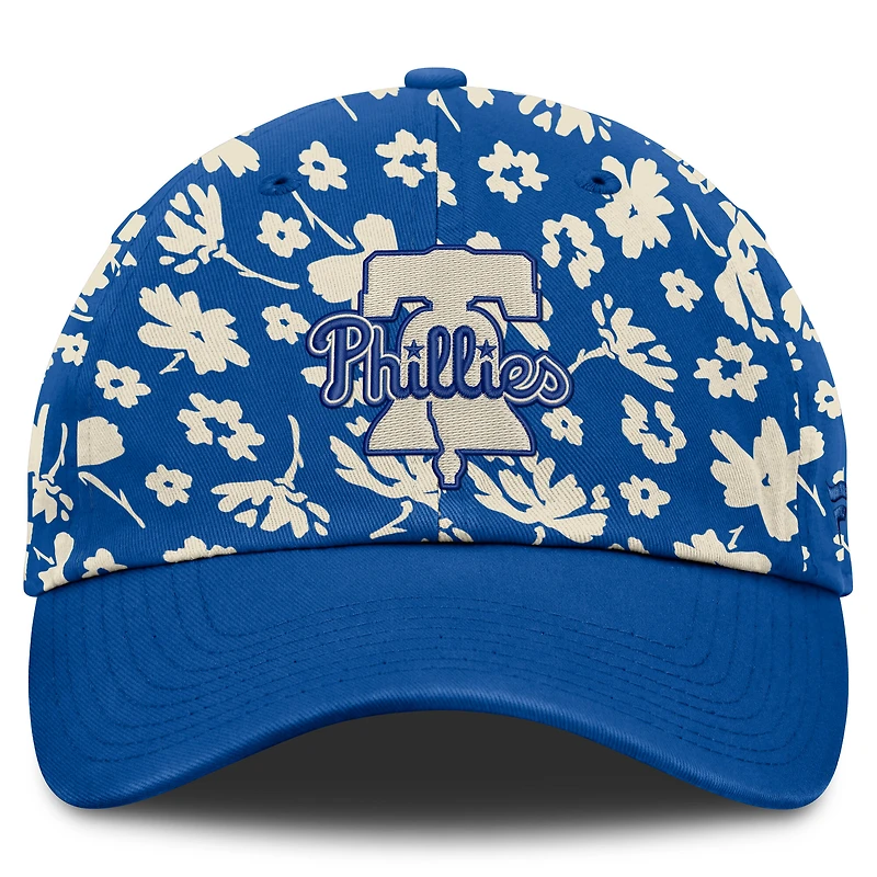 Women's Fanatics Royal Philadelphia Phillies Blossom Adjustable Hat