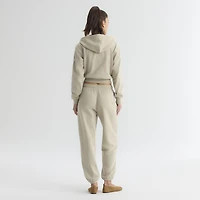Women's Fanatics Sepia Tint Philadelphia Phillies Iconic Terry Full-Zip Hoodie