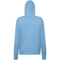 Women's Levelwear Light Blue Philadelphia Phillies  Adorn Throwback Spellout Pullover Hoodie