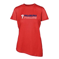 T-shirt rouge Birch Chase pour femme des Philadelphia Phillies