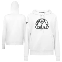 Women's Levelwear Philadelphia Phillies Adorn Banner Arch Pullover Hoodie