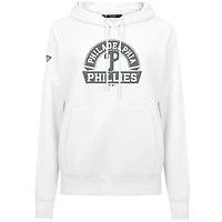 Women's Levelwear Philadelphia Phillies Adorn Banner Arch Pullover Hoodie