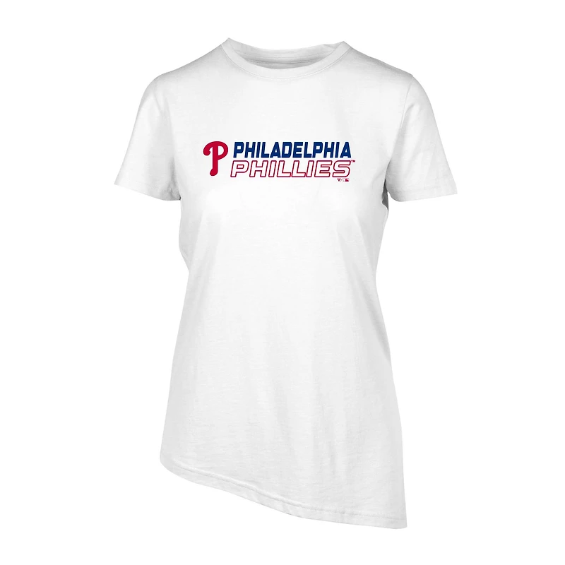 Women's Levelwear White Philadelphia Phillies Birch Chase T-Shirt