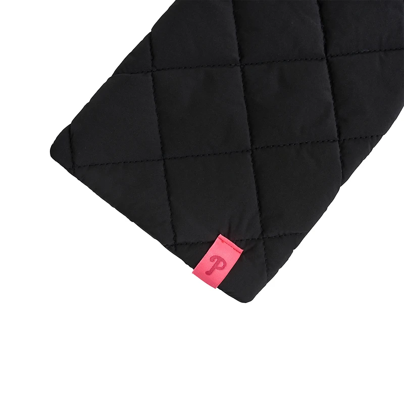 Écharpe bouffante Ridley noire Lusso pour femme des Philadelphia Phillies