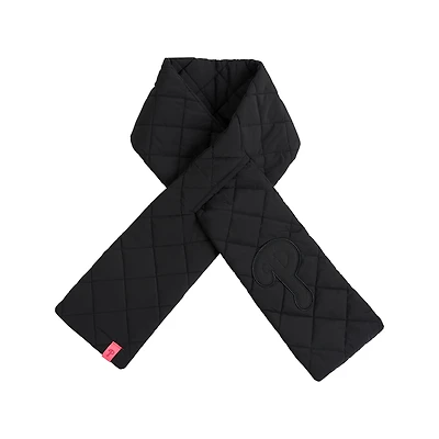 Women's Lusso  Black Philadelphia Phillies Ridley Puffer Scarf