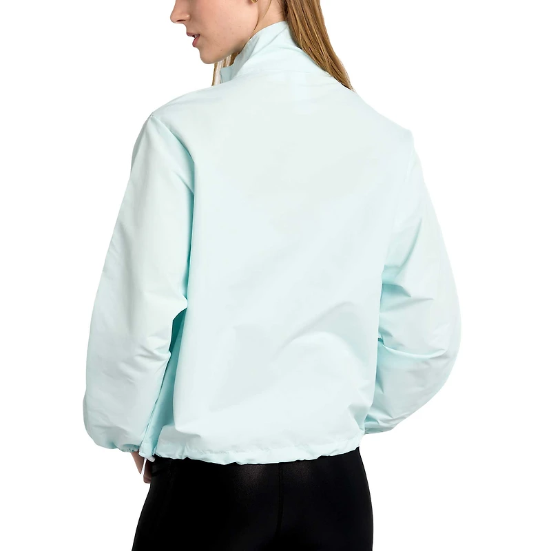Veste à demi-zip Lusso pour femmes, bleu clair, Philadelphia Phillies Parker