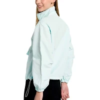 Veste à demi-zip Lusso pour femmes, bleu clair, Philadelphia Phillies Parker