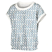 T-shirt Madge Dolman tri-mélange des Phillies de Philadelphie Lusso White pour femme