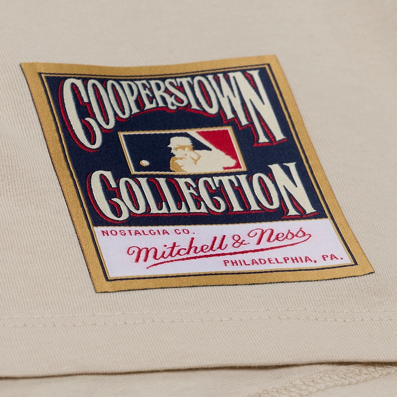Women's Mitchell & Ness Cream Philadelphia Phillies 1996 MLB All-Star Game Retro Boyfriend T-Shirt