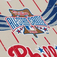 Women's Mitchell & Ness Cream Philadelphia Phillies 1996 MLB All-Star Game Retro Boyfriend T-Shirt
