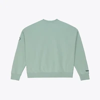 Sweat-shirt Mitchell & Ness vert Philadelphia Phillies Yacht Rock pour femme