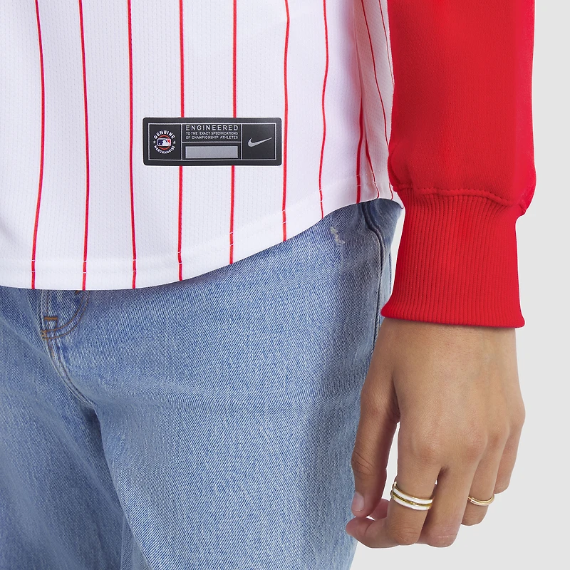 Maillot de joueur Nike Bryce Harper pour femme, blanc, Philadelphia Phillies Home Limited Player