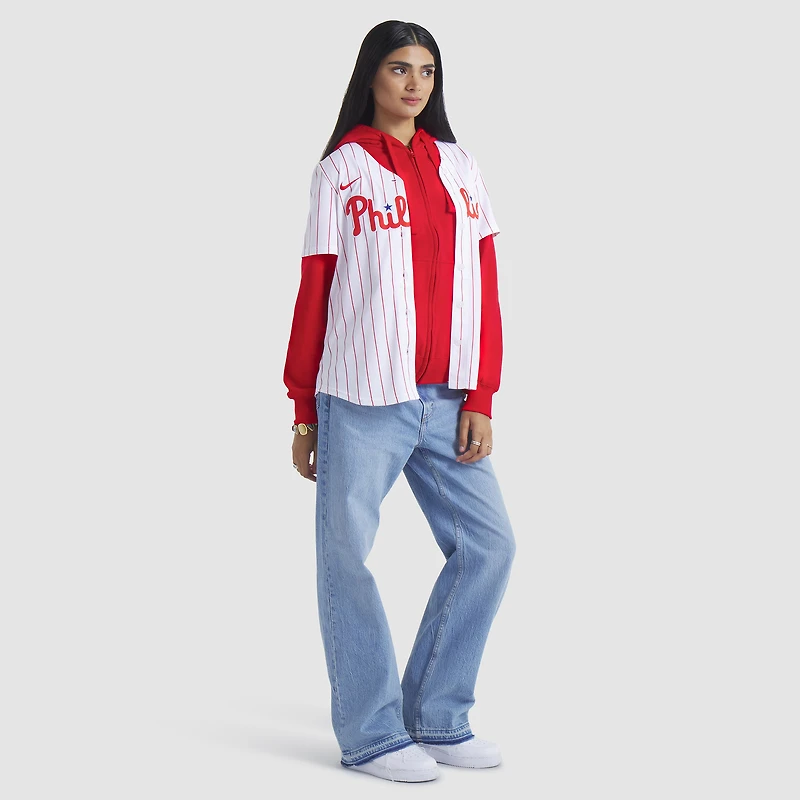 Women's Nike Bryce Harper White Philadelphia Phillies Home Limited Player Jersey