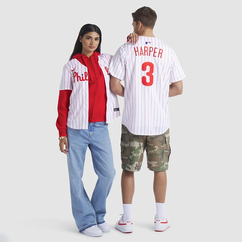 Women's Nike Bryce Harper White Philadelphia Phillies Home Limited Player Jersey