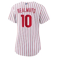 Maillot réplique domicile Nike J.T. Realmuto blanc des Phillies de Philadelphie pour femme