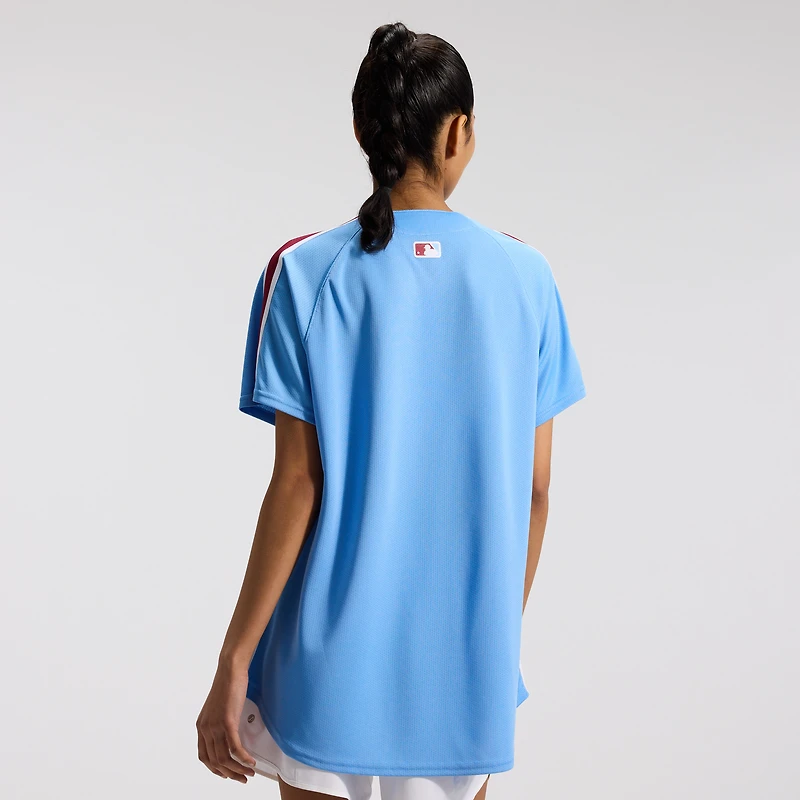 Maillot Nike blanc à domicile des Philadelphia Phillies pour femme