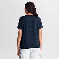 T-shirt Nike City Connect Velocity Dri-FIT pour femme, collection authentique Philadelphia Phillies, bleu marine