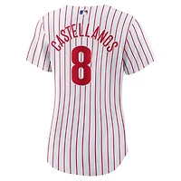 Women's Nike Nick Castellanos White Philadelphia Phillies Home Replica Player Jersey