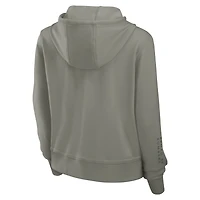 Women's Nike Olive Philadelphia Phillies One Tri-Blend Dri-FIT Hoodie