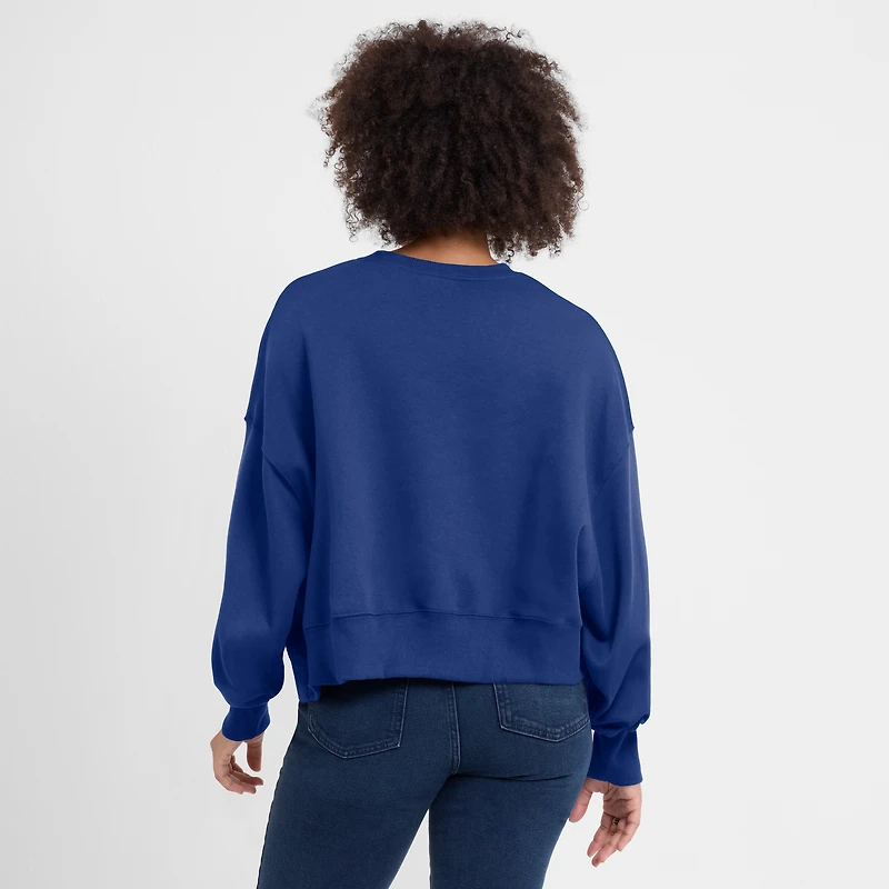 Sweat-shirt oversize à manches longues Nike Royal Philadelphia Phillies pour femme