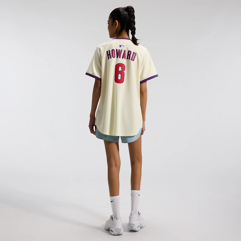Women's  Nike Ryan Howard White Philadelphia Phillies Limited Jersey