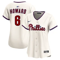 Maillot Nike Ryan Howard blanc des Philadelphia Phillies en édition limitée pour femme