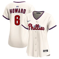 Maillot Nike Ryan Howard crème pour femme des Philadelphia Phillies Alternate 2 Limited