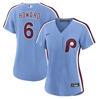 Women's  Nike Ryan Howard Light Blue Philadelphia Phillies Replica Jersey