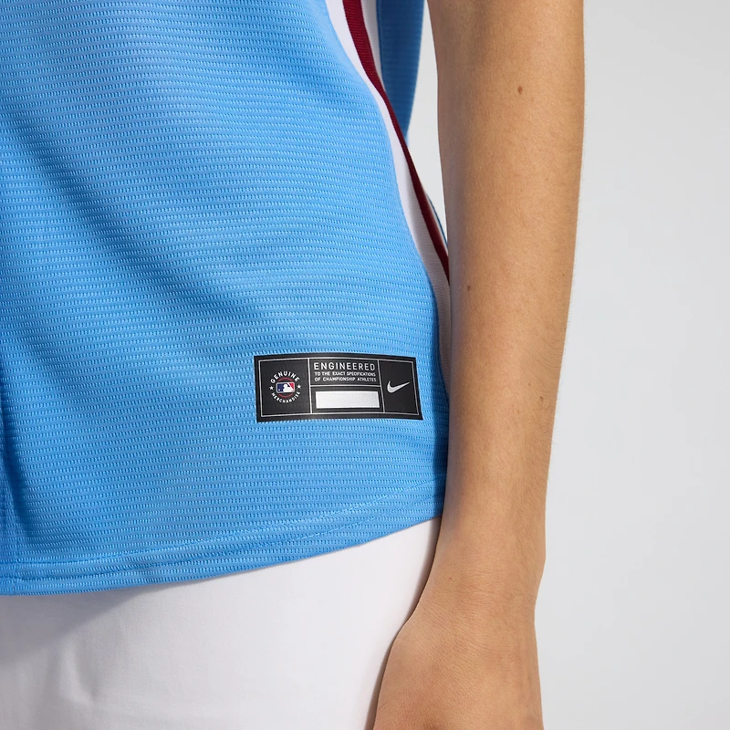 Women's Nike Ryan Howard Light Blue Philadelphia Phillies Replica Jersey