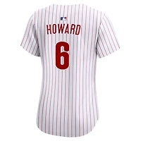 Maillot Nike Ryan Howard blanc des Philadelphia Phillies en édition limitée pour femme